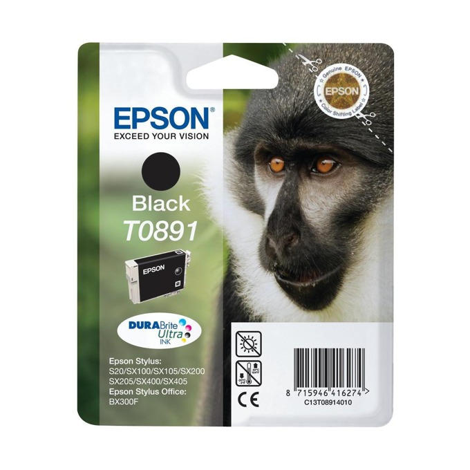 ГЛАВА ЗА EPSON STYLUS S20/SX 100/105/200/205/400/405/BX 300F - Black - P№ C13T08914010