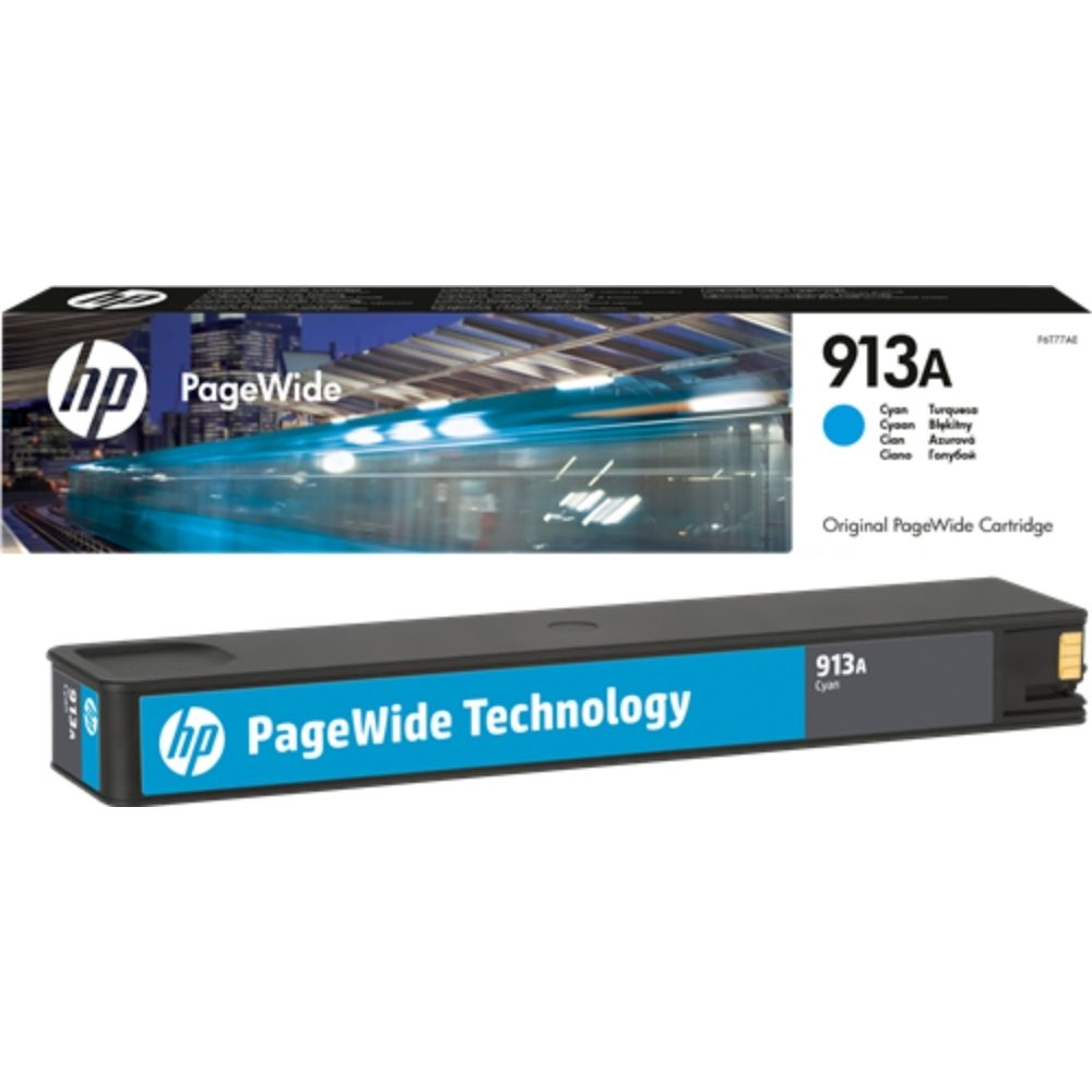 ГЛАВА ЗА HEWLETT PACKARD PageWide 352/377/Pro 452/477/Managed P57750/P55250  - Cyan - /913A/ - PN F6T77AE