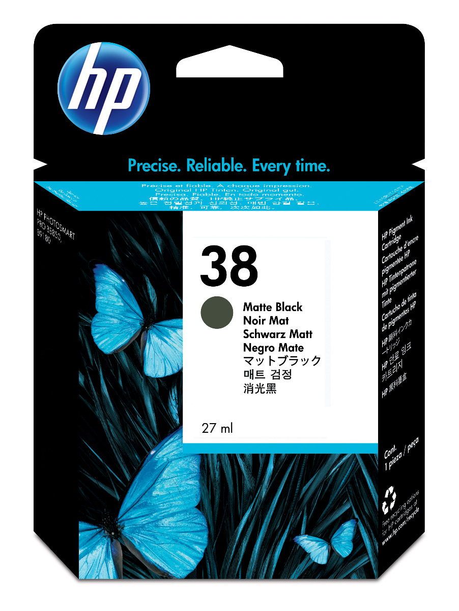 ГЛАВА ЗА HEWLETT PACKARD Photosmart Pro B9180 Professional Photo Printer - Matte Black Pigment Ink - /38/ - P№ C9412A -  1610 pages / 27 ml