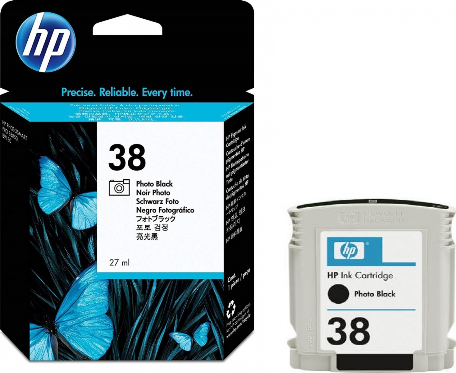 ГЛАВА ЗА HEWLETT PACKARD Photosmart Pro B9180 Professional Photo Printer - Photo Black Pigment Ink - /38/ - P№ C9413A -  1400 pages / 27 ml