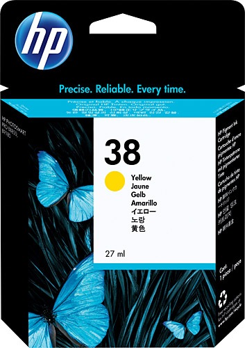 ГЛАВА ЗА HEWLETT PACKARD Photosmart Pro B9180 Professional Photo Printer - Yellow Pigment Ink - /38/ - P№ C9417A -  1800 pages / 27 ml