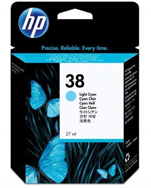 ГЛАВА ЗА HEWLETT PACKARD Photosmart Pro B9180 Professional Photo Printer - Light Cyan Pigment Ink - /38/ - P№ C9418A -  1080 pages / 27 ml