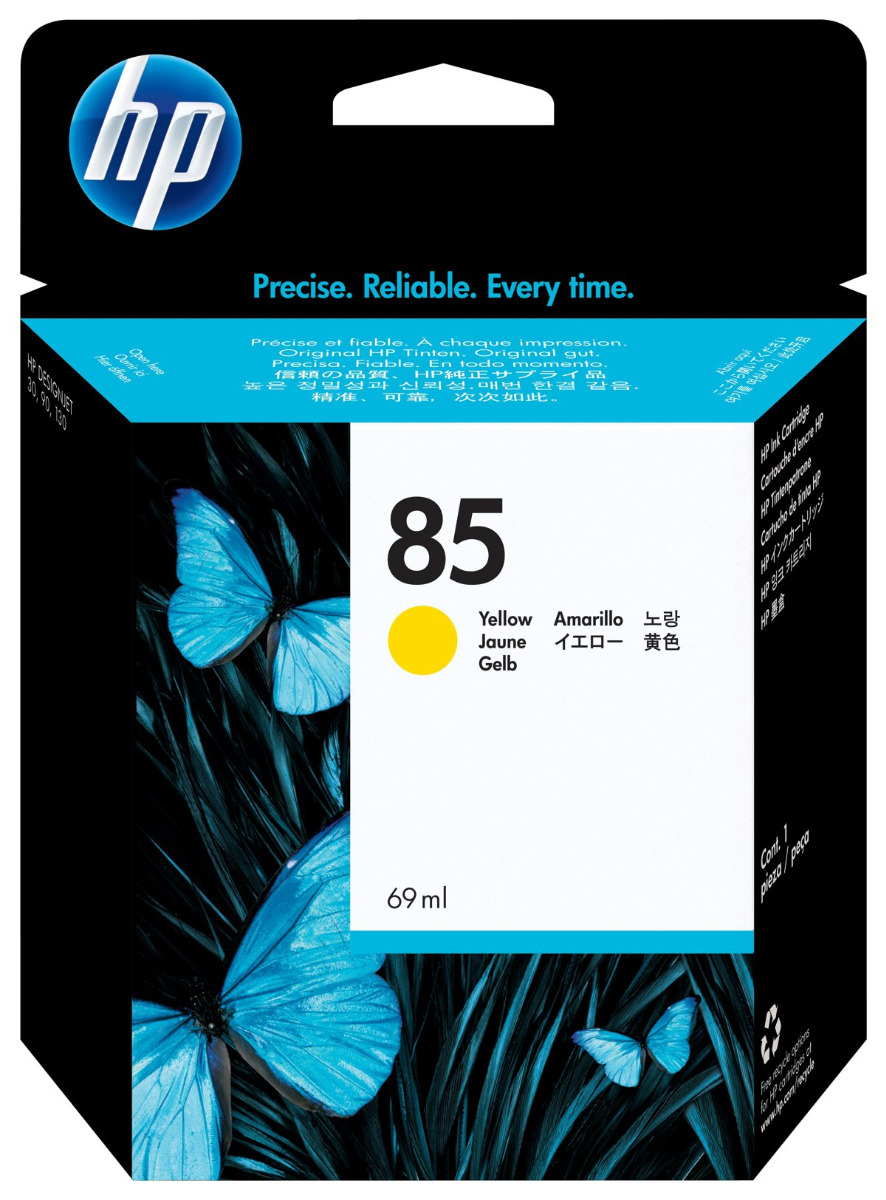 ГЛАВА ЗА HEWLETT PACKARD DesignJet 30/130 series - Yellow ink - /85/ - P№ C9427A -  69 ml