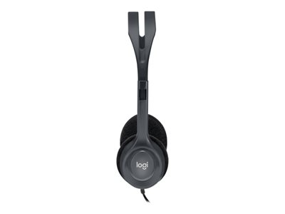 СЛУШАЛКИ LOGITECH H111 -  Wired - Black - P№ 981-000593