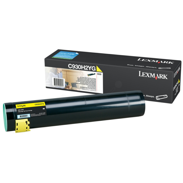 КАСЕТА ЗА LEXMARK OPTRA C935 - Yellow - P№ C930H2YG