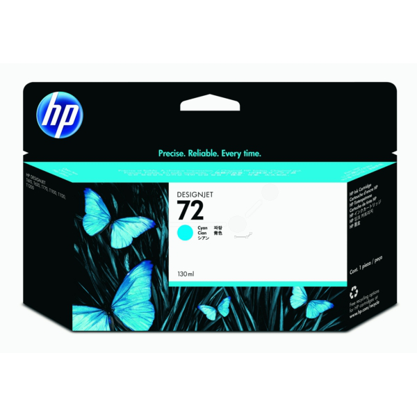 ГЛАВА ЗА HEWLETT PACKARD Designjet T610/T1100 - Cyan - /72/ - P№ C9371A