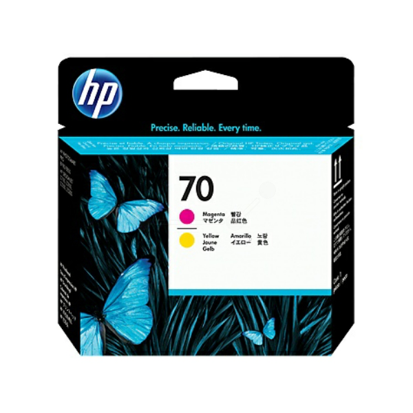 ГЛАВА (PRINTHEAD) ЗА HEWLETT PACKARD Photosmart Pro B9180 Professional Photo Printer/Designjet Z2100/Z3100/Z3200/Z5200 - Magenta and Yellow Printhead - /70/ - P№ C9406A