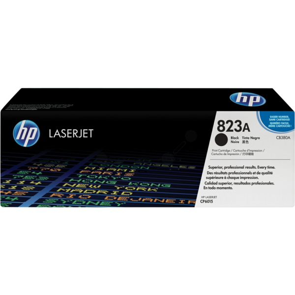 КАСЕТА ЗА HP COLOR LASER JET CP6015  - Black -  /823/ - P№ CB380A