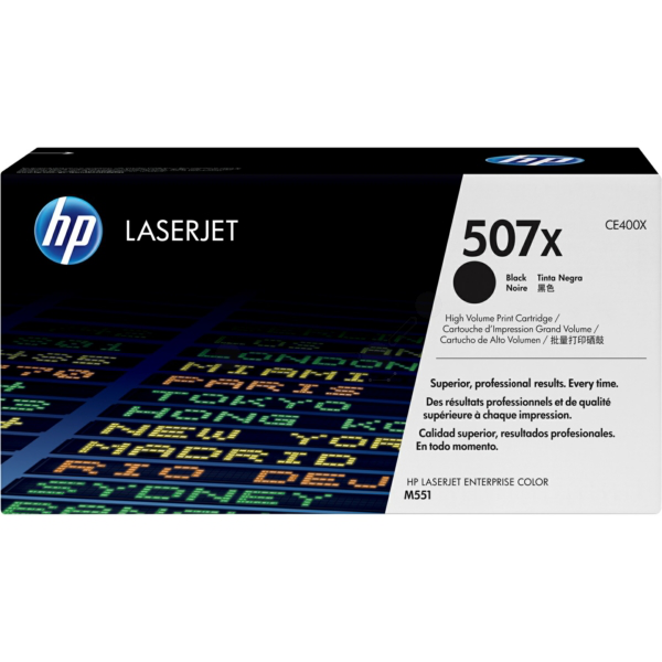 КАСЕТА ЗА HP COLOR LASER JET Enterprise 500 M551 -  Black - /507X/  - P№ CE400X