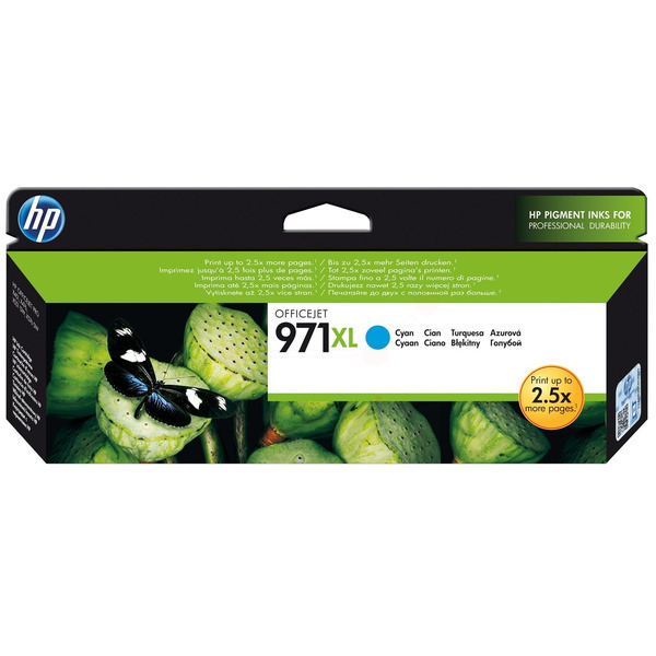 ГЛАВА ЗА HEWLETT PACKARD Officejet Pro X 451/476/551/576 - Cyan - /971XL/ - P№ CN626AE