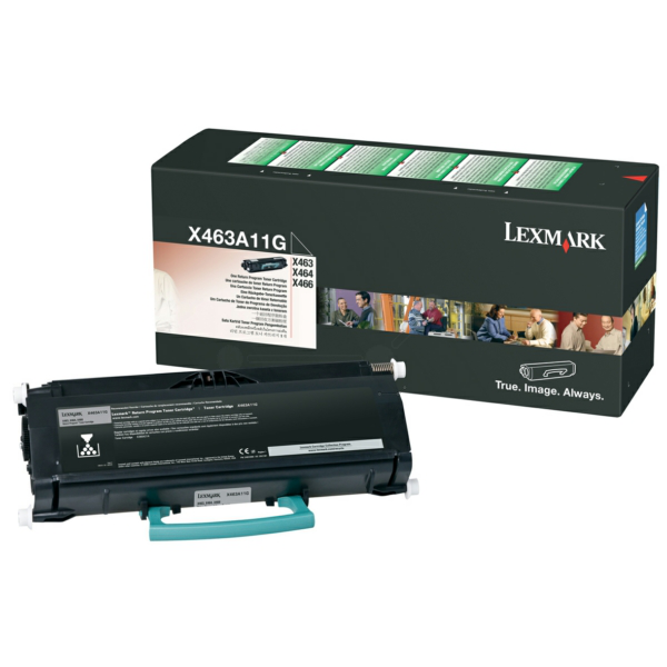 КАСЕТА ЗА LEXMARK X463/X464/X466 - Black - Return program cartridge - PN X463A11G