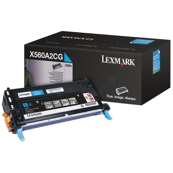 КАСЕТА ЗА LEXMARK X 560N/560DN - Cyan - PN X560A2CG