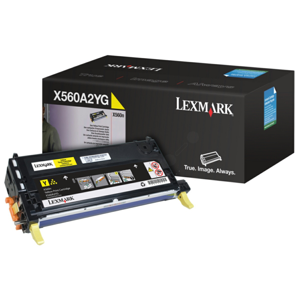 КАСЕТА ЗА LEXMARK X560N/X560DN - Yellow - PN X560A2YG