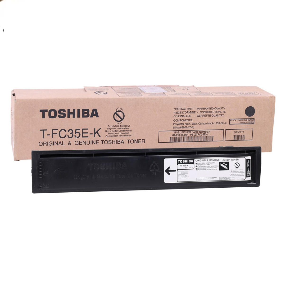 TОНЕР КАСЕТА ЗА TOSHIBA e-Studio 2500C/PRO/3500C/PRO/3510C/PRO - Black - P№  6AJ00000051 - T-FC35EK