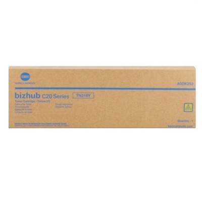 КАСЕТА ЗА KONICA MINOLTA BIZHUB C20 Series - Yellow - TN318Y (TN-318Y) -  P№ A0DK253