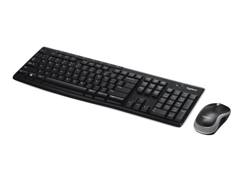 КОМПЛЕКТ МИШКА + КЛАВИАТУРА LOGITECH MK270 US - Wireless - БЕЗ БДС КИРИЛИЗАЦИЯ - Black - P№ 920-004508