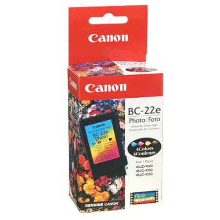 ГЛАВА ЗА CANON BJC 2000/4200/4300/4400/4550/4650/5000 - BC-22e (BC22e) - Photo - 4 colors - OUTLET - 0902A002