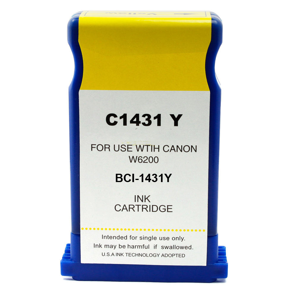 ГЛАВА ЗА CANON W6200/W6400 - Yellow - OUTLET - BCI-1431Y - 8972A001 - G&G