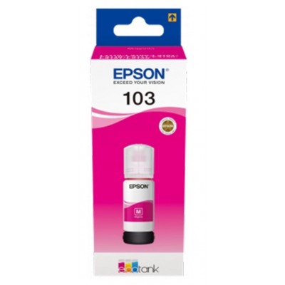 БУТИЛКА МАСТИЛО ЗА EPSON L1110/L3100/L3101/L3110/L3150/L5190 - /103/ -  EcoTank - Magenta - Ink Bottle - P№ C13T00S34A