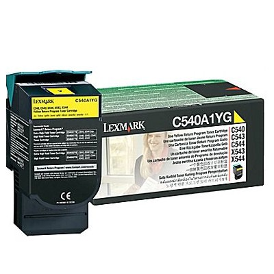 КАСЕТА ЗА LEXMARK OPTRA C540 series/X540 series - Yellow - Return program cartridge - P№ C540A1YG