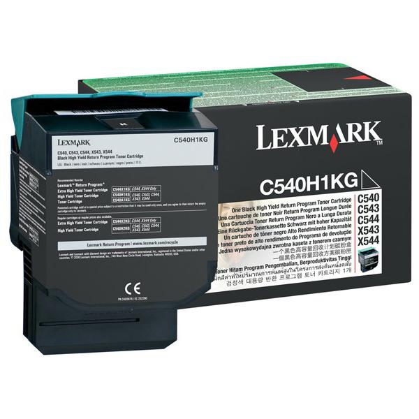 КАСЕТА ЗА LEXMARK OPTRA C540 series/X540 series - Black - Return program cartridge - HIGH CAPACITY - PN C540H1KG