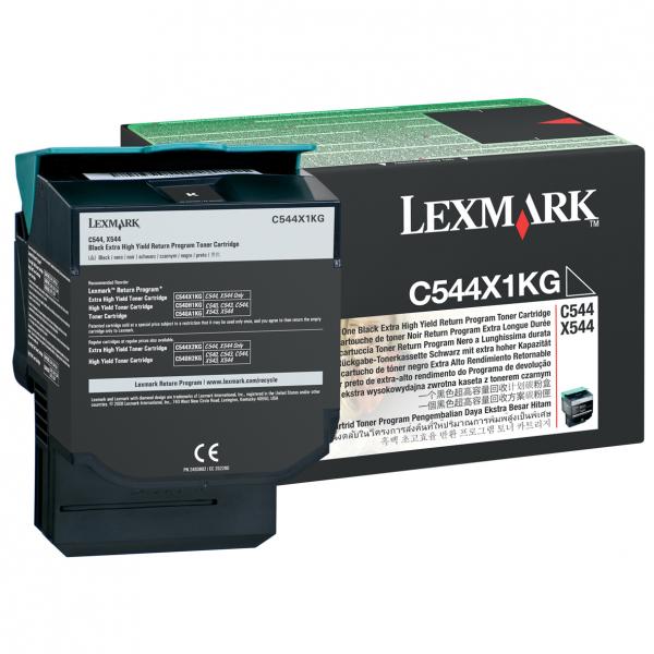 КАСЕТА ЗА LEXMARK C544dn/C544dtn/C544dw/C544n/X544dn/X544dtn/X544dw/X544n - Black - EXTRA HIGH CAPACITY - P№ C544X1KG