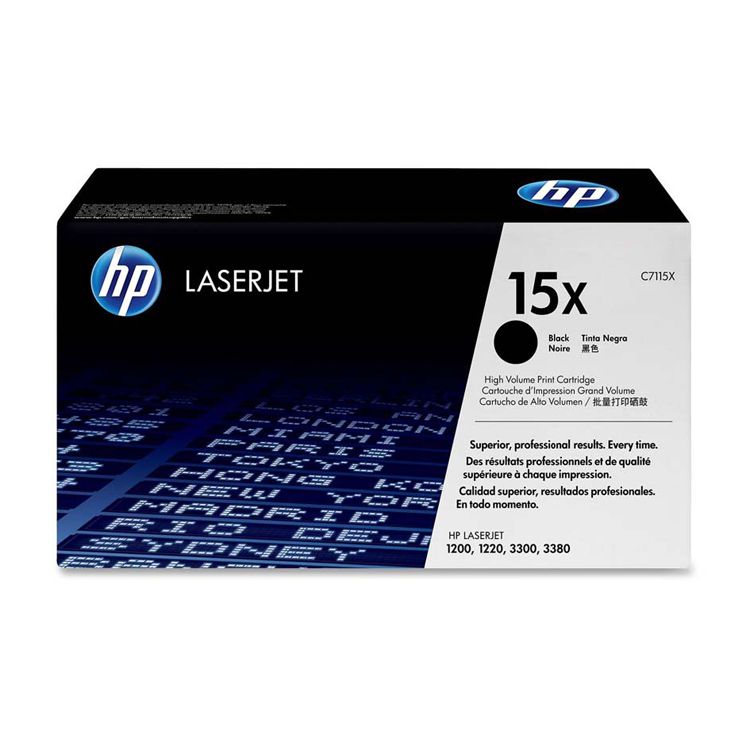 КАСЕТА ЗА HP LASER JET 1200/3380 - /15X/ - Black - P№ C7115X