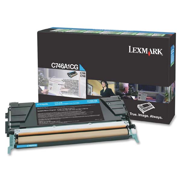 КАСЕТА ЗА LEXMARK C 746/746DN/746DTN/746N/748/748DE/748DTE/748E Serie - Cyan - PN C746A1CG