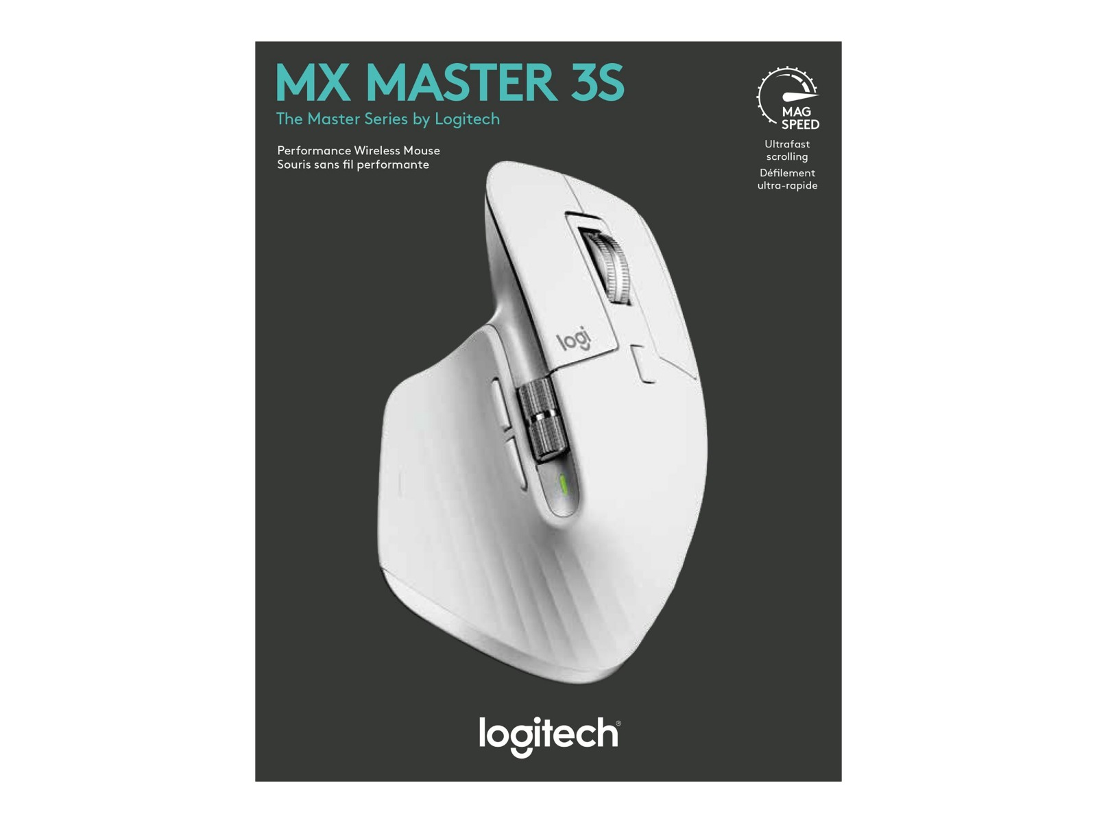 МИШКА LOGITECH MX MASTER 3S Wireless - Grey - P№ 910-006560