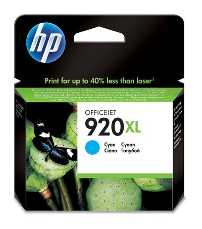 ГЛАВА ЗА HEWLETT PACKARD Officejet 6000/6500 Series - Cyan - /920XL/ - P№ CD972AE 