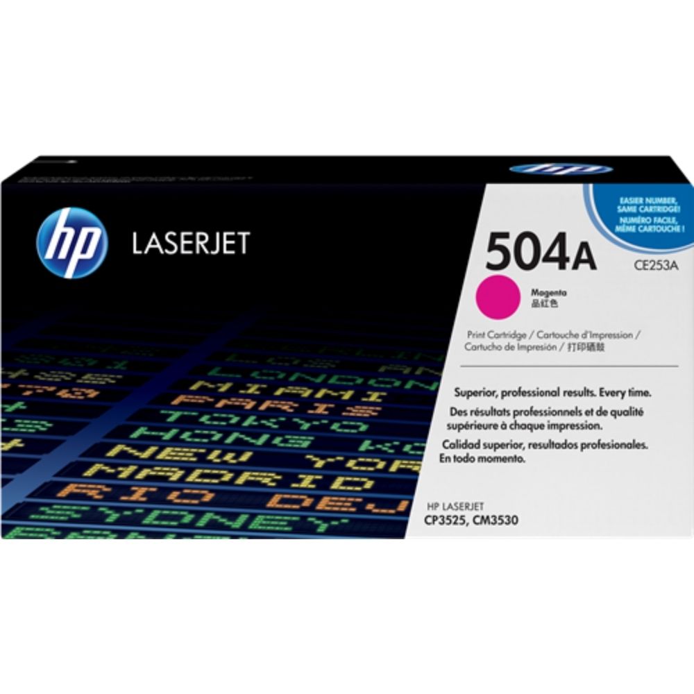 КАСЕТА ЗА HP LASERJET CM 3530/CP 3525 - Magenta - /504A/ - PN CE253A