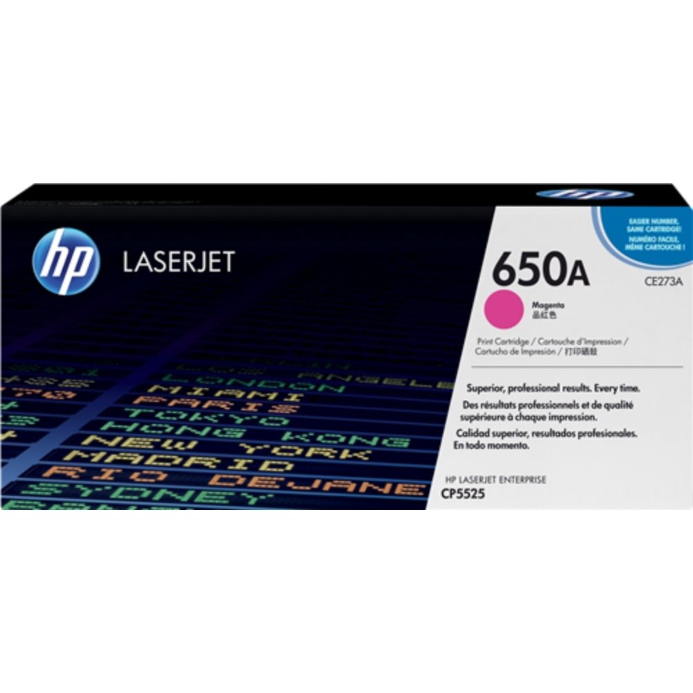 КАСЕТА ЗА HP LASERJET CP 5520/5525 - Magenta -  /650A/ - PN CE273A