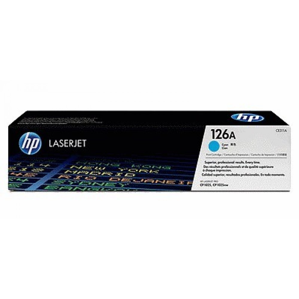 КАСЕТА ЗА HP COLOR LASERJET CP 1025/1025NW - Cyan - /126A/  - P№ CE311A