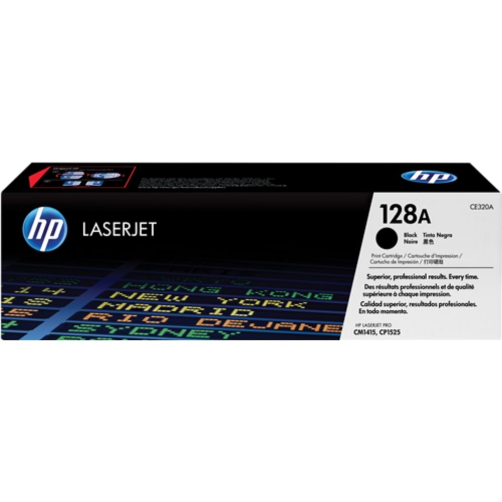 КАСЕТА ЗА HP COLOR LASERJET CM 1415/CP 1525 - Black - /128A/ - P№ CE320A