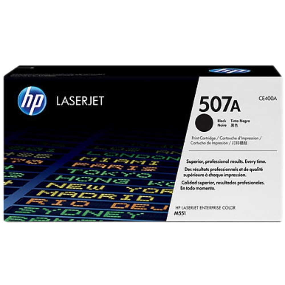 КАСЕТА ЗА HP COLOR LASER JET Enterprise 500 M551 - Black - /507A/ - PN CE400A