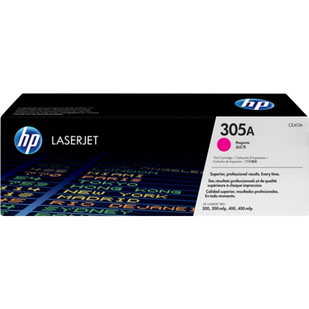 КАСЕТА ЗА HP COLOR LASER JET PRO 300/400 Color Printer/MFP series - Magenta  - /305A/ - PN CE413A