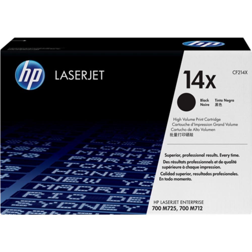 КАСЕТА ЗА HP LaserJet Enterprise 700 M725/M712 - Black - /14X/ - P№ CF214X