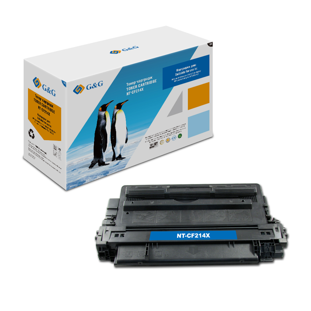 КАСЕТА ЗА HP LaserJet Enterprise 700 Printer M712n/M712dn/M712xh - /14X/ - Black - CF214X - P№ NT-CH214XC - G&G