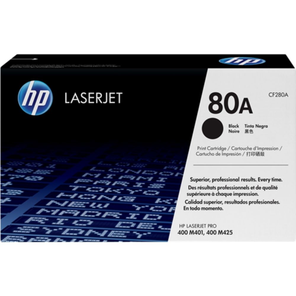 КАСЕТА ЗА HP LaserJet Pro 400 M401/M425  - Black - /80A/ - P№ CF280A