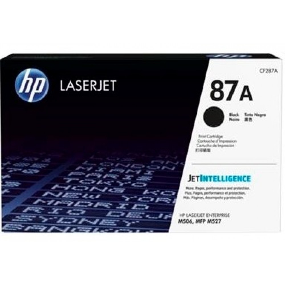 КАСЕТА ЗА HP LaserJet Enterprise M506/MFP M527 series - Black -  /87A/ - P№ CF287A 