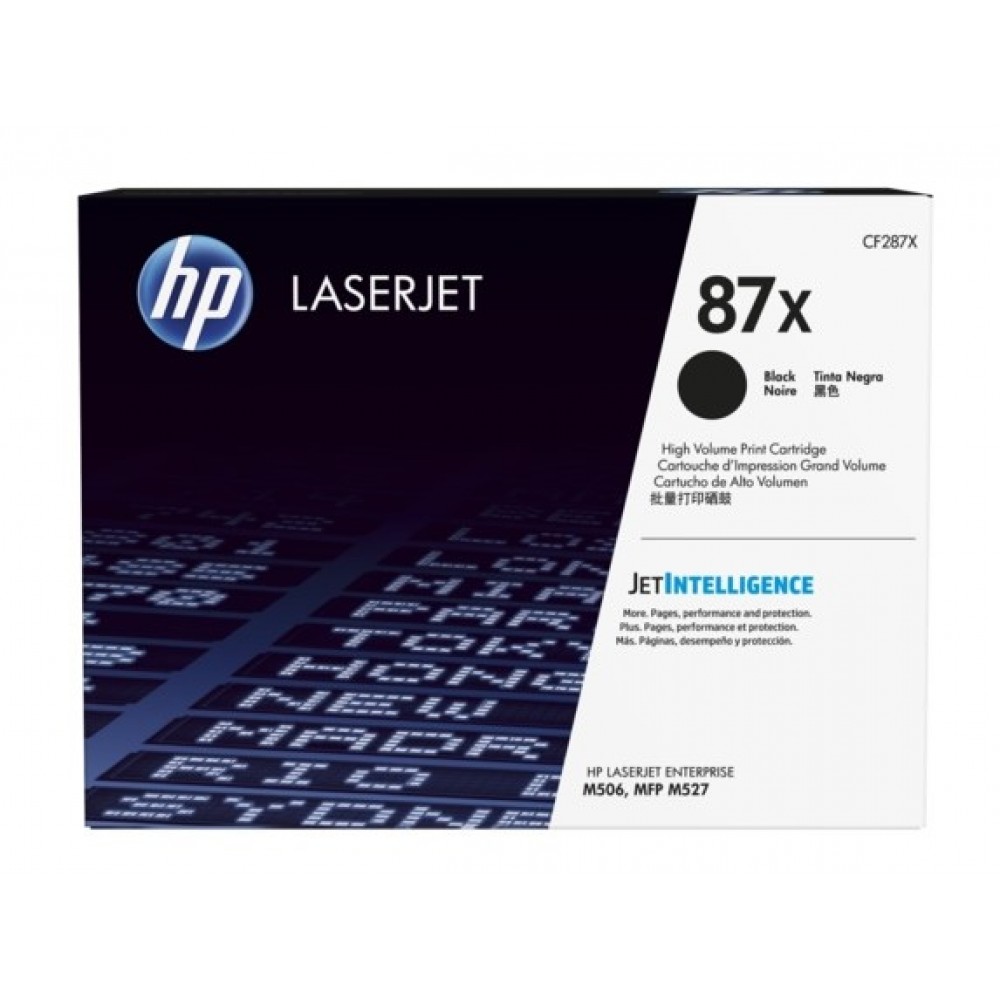 КАСЕТА ЗА HP LaserJet Enterprise M506/MFP M527 series - /87X/ - Black - PN CF287X 