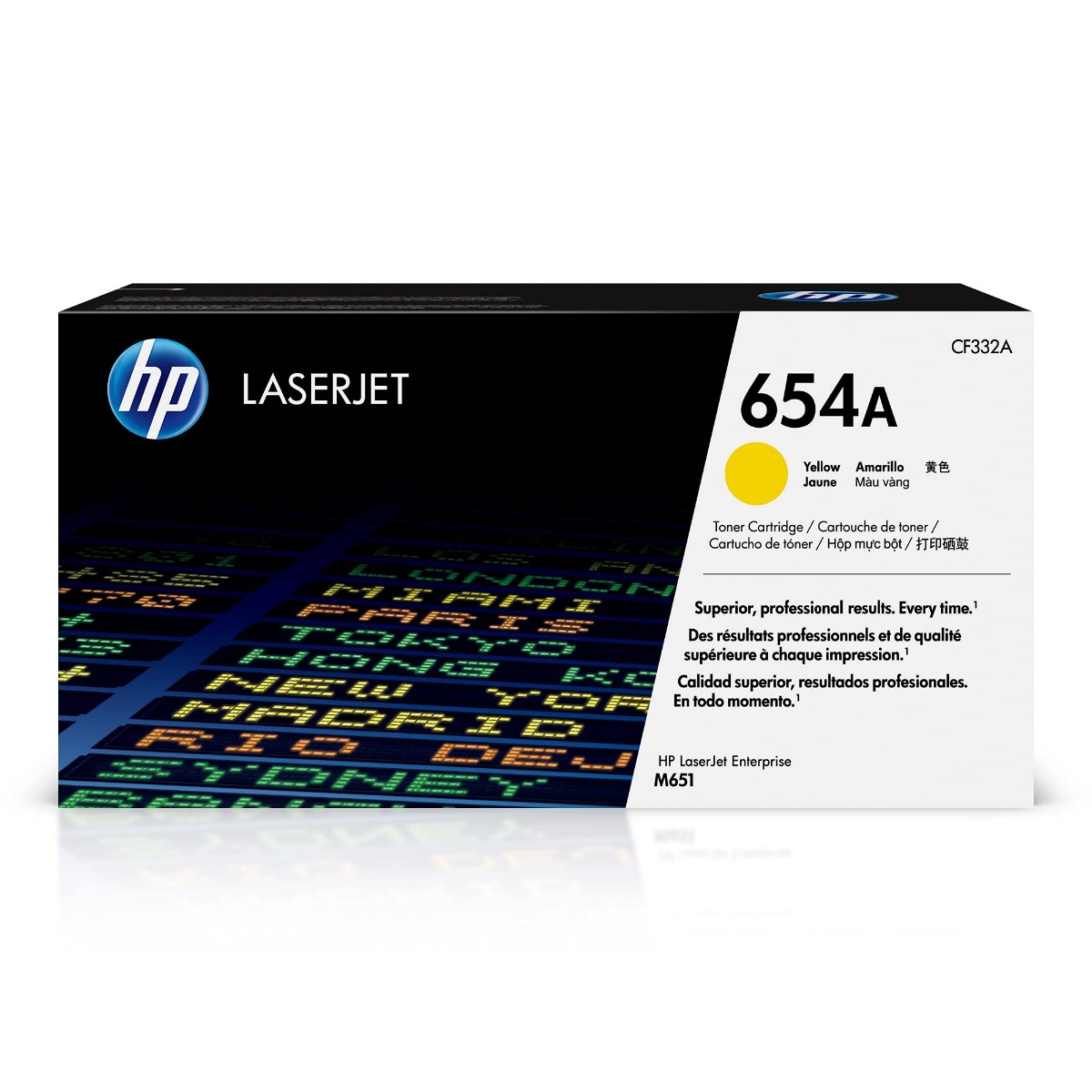 КАСЕТА ЗА HP LaserJet Enterprise M651 Series - Yellow -  /654A/ - P№ CF332A 