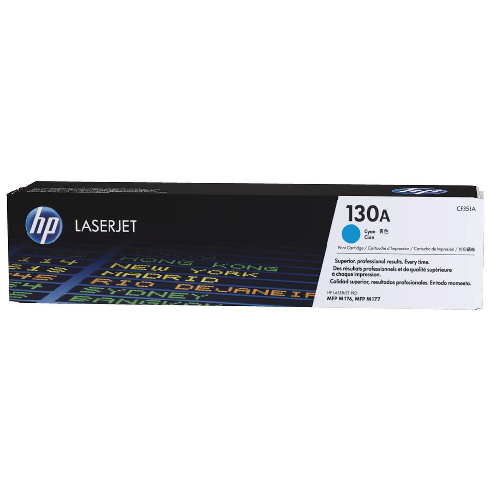 КАСЕТА ЗА HP LaserJet Pro MFP M176/MFP M177 series - Cyan - /130A/ - PN CF351A 