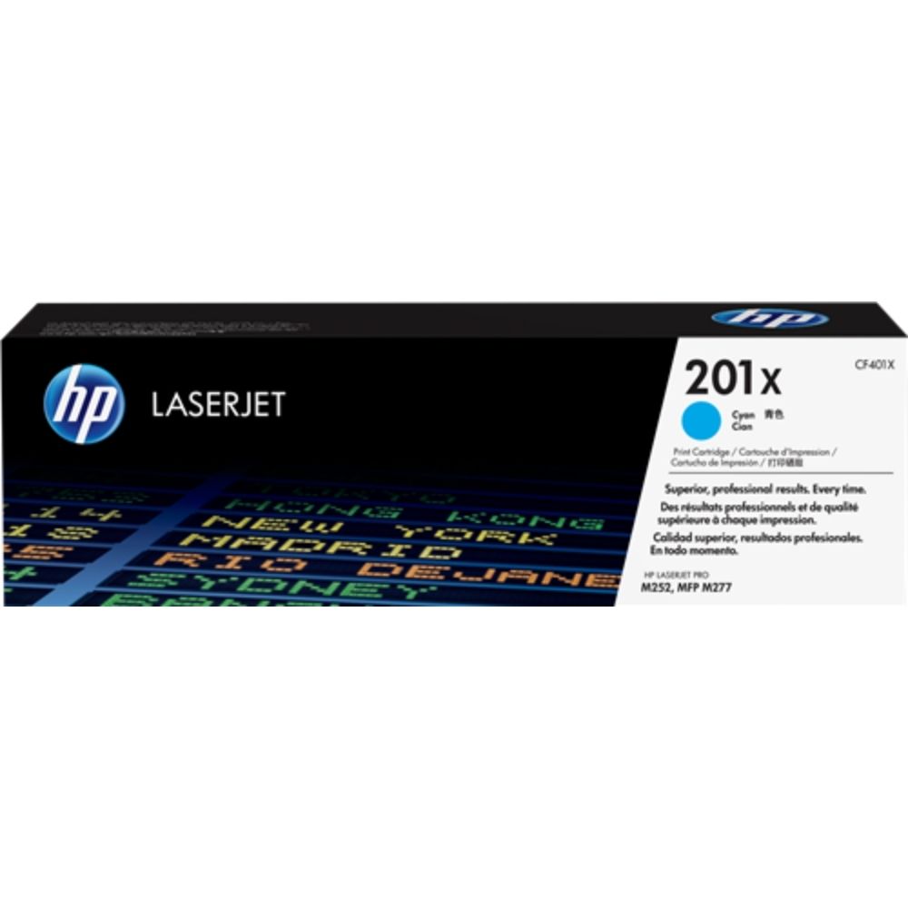 КАСЕТА ЗА HP Color LaserJet Pro M252/MFP M277 series - /201X/ - Cyan - P№ CF401X