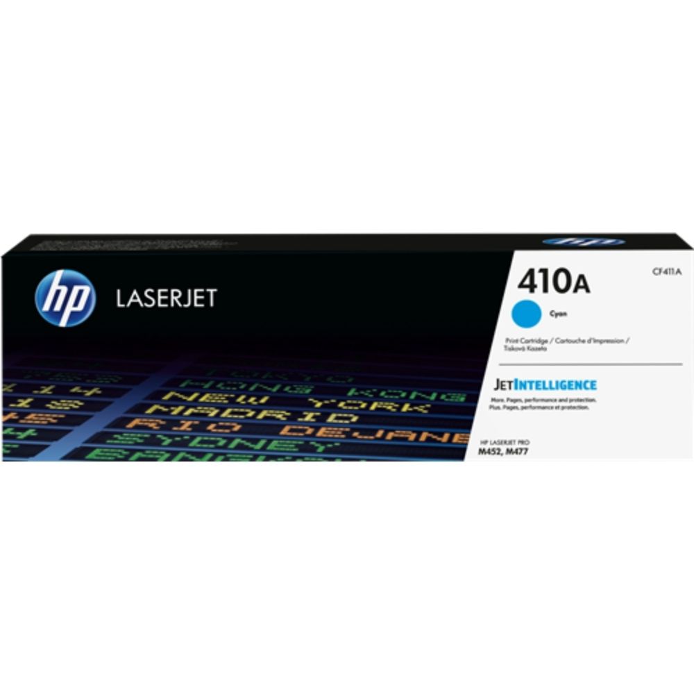 КАСЕТА ЗА HP Color LaserJet Pro M452 series/MFP M477 series - /410A/ - Cyan - P№ CF411A