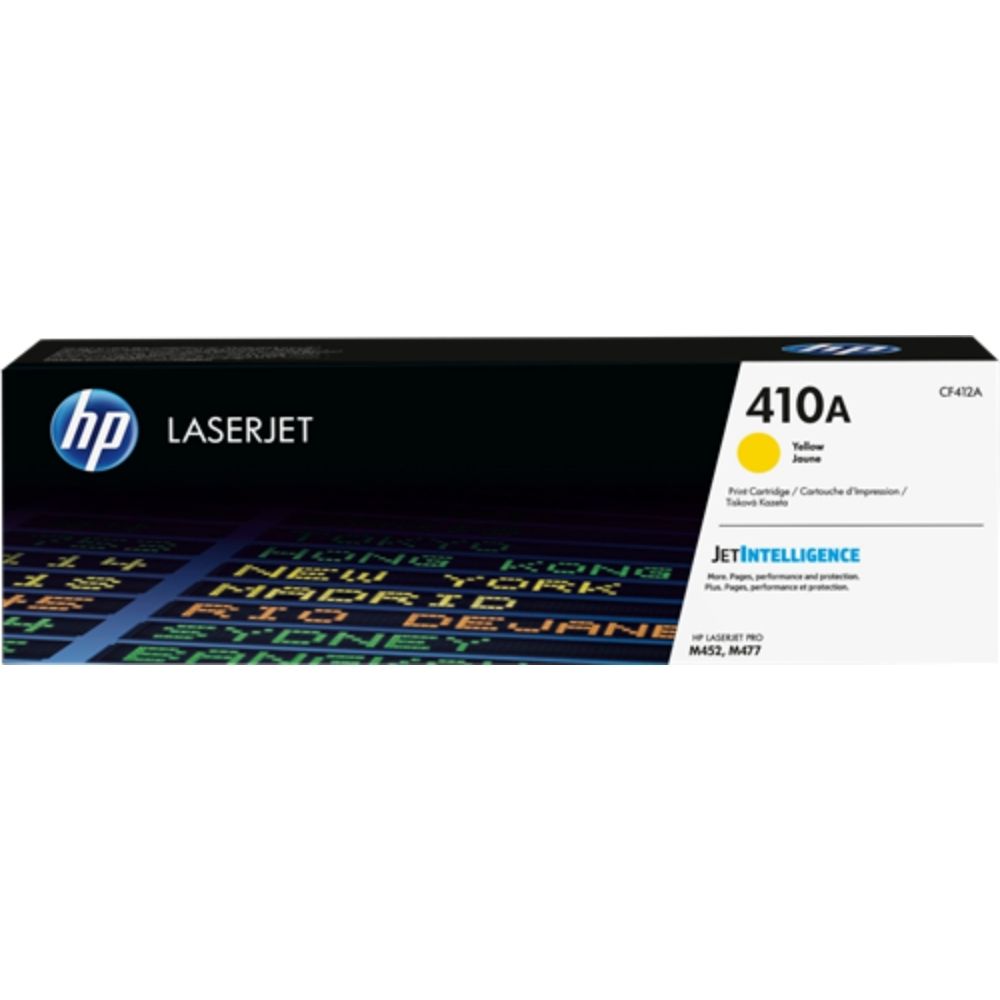 КАСЕТА ЗА HP Color LaserJet Pro M452 series/MFP M477 series - /410A/ - Yellow - PN CF412A