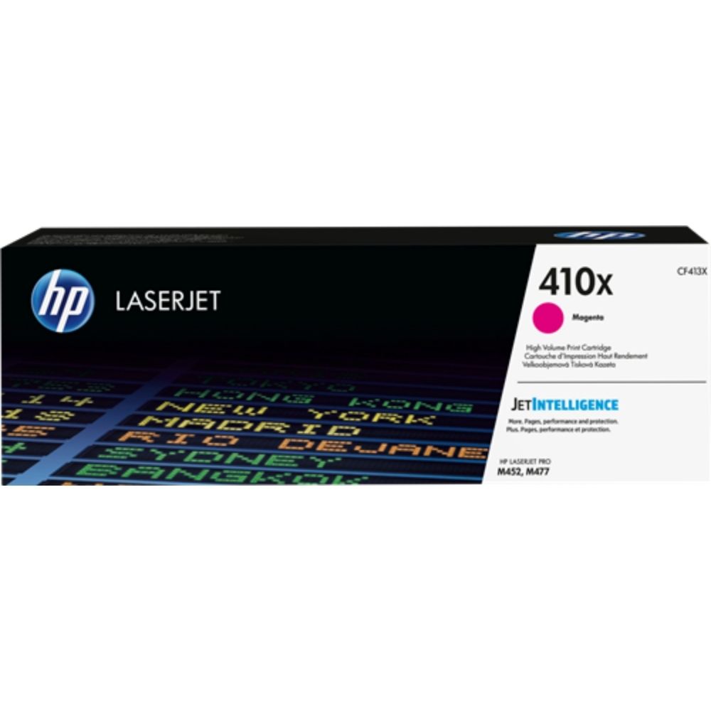 КАСЕТА ЗА HP Color LaserJet Pro M452 series/MFP M477 series - /410X/ - Magenta - PN CF413X