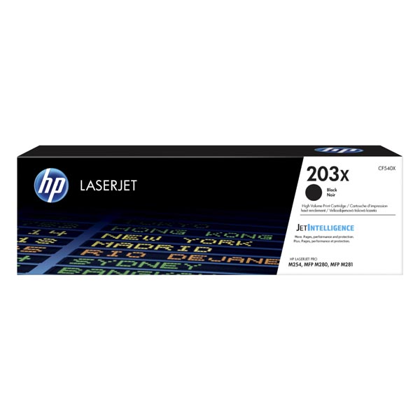 КАСЕТА ЗА HP Color LaserJet Pro M254nw/M254dw/MFP M280nw/MFP M281fdn/MFP M281fdw - /203X/ - Black - PN CF540X 