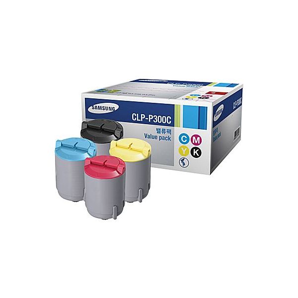 КОМПЛЕКТ 4 КАСЕТИ ЗА SAMSUNG CLP 300/300N/CLX 2160/2160N/3130N/3160FN  - RAINBOW KIT - B/C/M/Y - PN CLP-P300C (CLPP300C)