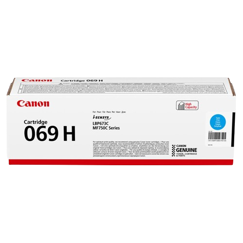 КАСЕТА ЗА CANON i-SENSYS LBP 673 series/i-SENSYS MF 752/754 Series - Cyan - CRG-069HC - P№ 5097C002AA